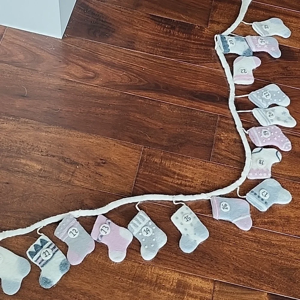 Advent Christmas Garland
